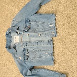 Hollister denim jacket size small